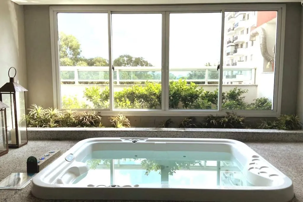 Private Spa Airport View Kitchen Heat Open Pool São Paulo