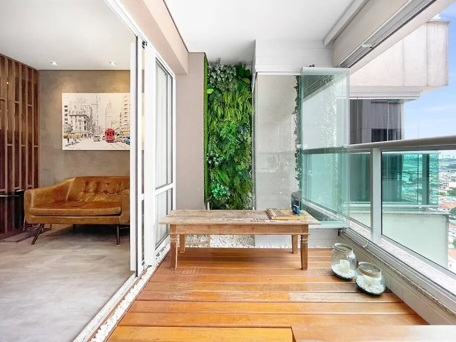 Private Spa Airport View Kitchen Heat Open Pool Sao Paulo Apartment