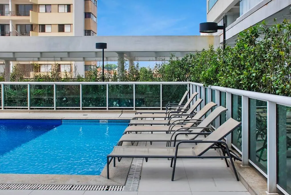 Apartment Private Spa Airport View Kitchen Heat Open Pool Sao Paulo