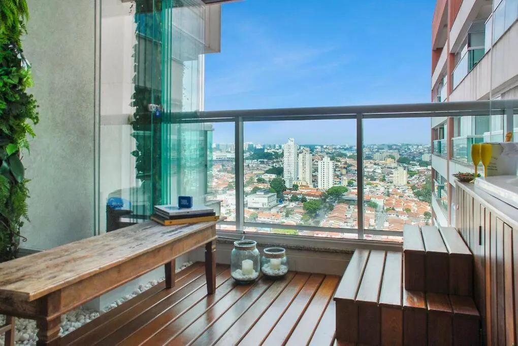 Apartment Private Spa Airport View Kitchen Heat Open Pool Sao Paulo